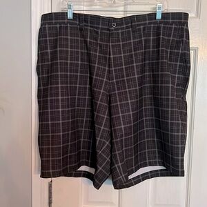 Dunning back and gray checkered golf shirts 40